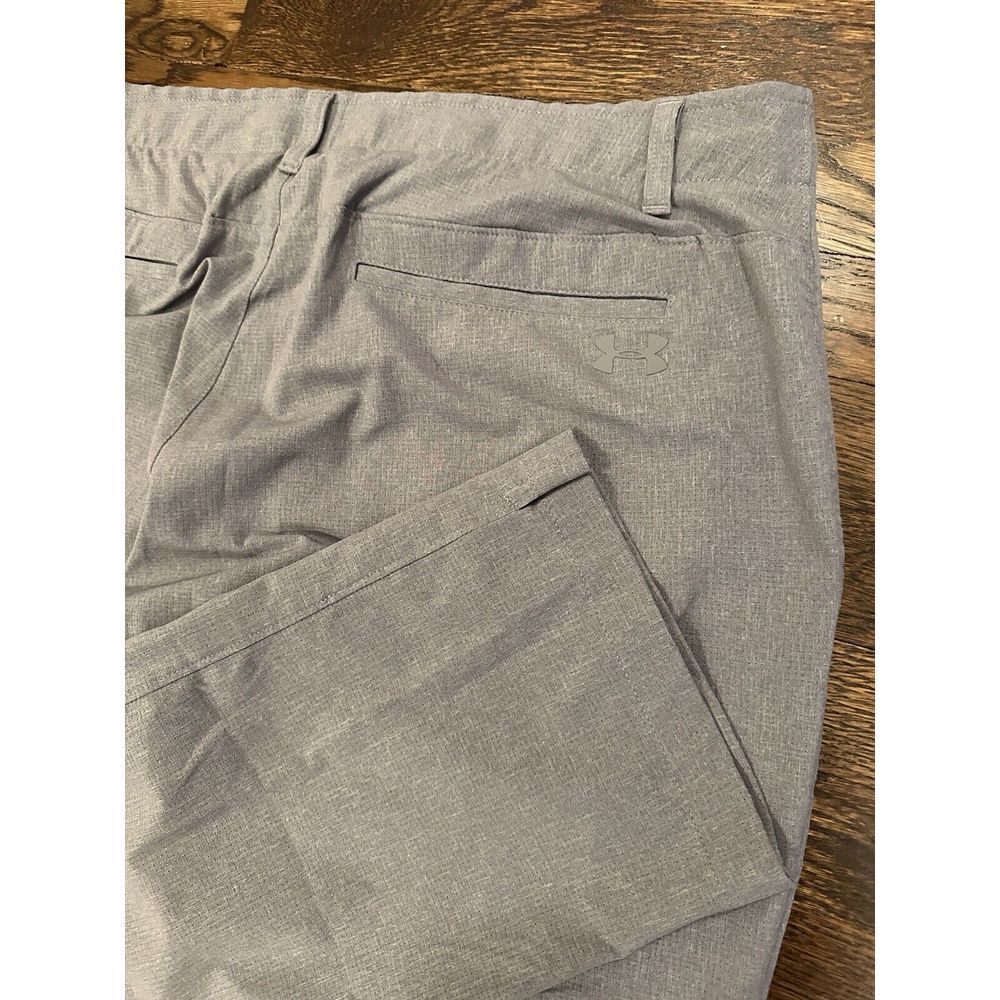 Under Armour Men's UA Match Play Golf Pants Size 40x32 Gray
